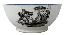 The Treaty of Paris and Peace of 1814, Pearlware Bowl. Staffordshire, circa 1814.