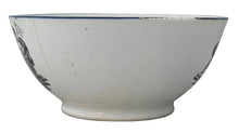 The Treaty of Paris and Peace of 1814, Pearlware Bowl. Staffordshire, circa 1814.