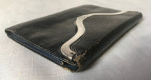 Victorian Silver Mounted Leather Wallet. London 1872 Richard Kipps.