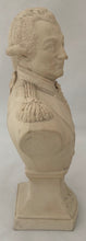 Admiral John Jervis, 1st Earl of St Vincent, 19th Century Parian Ware Bust, After Gilbert Stuart.