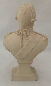 Admiral John Jervis, 1st Earl of St Vincent, 19th Century Parian Ware Bust, After Gilbert Stuart.