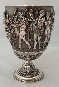 19th Century Neoclassical Electrotype Cup. Elkington & Co., circa 1870 - 1900.