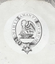 Georgian Old Sheffield Plate Salver, Crested for Reid. Blagden, Hodgson & Co., Sheffield, Circa 1820.