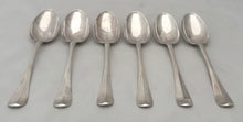 Six Queen Anne Britannia Silver Tablespoons for Blencowe of Marston St. Lawrence. London 1712 Andrew Archer, 11.7 troy ounces.