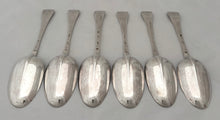 Six Queen Anne Britannia Silver Tablespoons for Blencowe of Marston St. Lawrence. London 1712 Andrew Archer, 11.7 troy ounces.