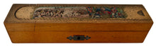 Major General Kitchener, Sirdar Egyptian Army, 1898 Battle of Omdurman and Charge of the 21st Lancers Pencil Box.
