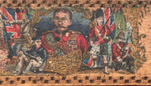 Major General Kitchener, Sirdar Egyptian Army, 1898 Battle of Omdurman and Charge of the 21st Lancers Pencil Box.