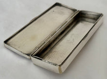 Victorian Silver Plated Snuff Box, Naturalistic & Putti Relief Detail.
