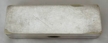 Victorian Silver Plated Snuff Box, Naturalistic & Putti Relief Detail.