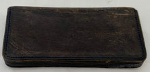 Art Nouveau Silver Mounted Leather Purse. Birmingham Import 1907, Boots Pure Drug Company.