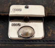 Art Nouveau Silver Mounted Leather Purse. Birmingham Import 1907, Boots Pure Drug Company.