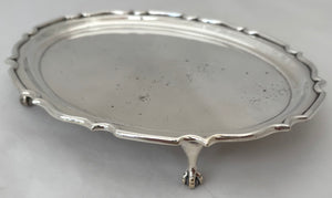 Early 20th Century Silver Plated Teapot Stand. Hamilton & Co., Calcutta.