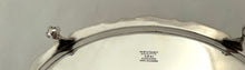 Early 20th Century Silver Plated Teapot Stand. Hamilton & Co., Calcutta.