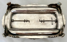 George III Silver Inkstand. London 1813 Rebecca Emes and Edward Barnard I. 12 troy ounces.