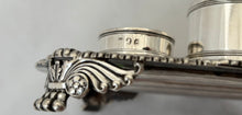 George III Silver Inkstand. London 1813 Rebecca Emes and Edward Barnard I. 12 troy ounces.