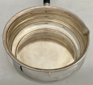 Danish Silver Brandy Pan. Johannes Siggaard 1947.