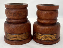HMS Iron Duke, Admiral Jellicoe's Flagship at Jutland, Pair of Candlesticks.