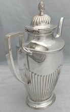 Swedish Silver Plated Coffee Pot. C. R. Carlstrom of Stockholm.