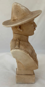 Lieutenant - General Baden-Powell, Second Boer War, Bust. After W. C. Lawton for Robinson & Leadbeater.