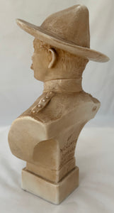 Lieutenant - General Baden-Powell, Second Boer War, Bust. After W. C. Lawton for Robinson & Leadbeater.