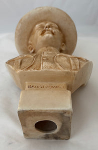 Lieutenant - General Baden-Powell, Second Boer War, Bust. After W. C. Lawton for Robinson & Leadbeater.