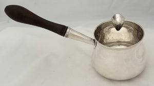 George III Silver Brandy Saucepan. London 1803 John Emes. 10.6 troy ounces.