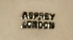 George V Pair of Silver Menu Card Holders. London 1930 Asprey & Co. Ltd.