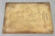 Field Marshal Sir John French, Commander Expeditionary Forces 1914, Brass Portrait Plaque, After Rex Osborne.