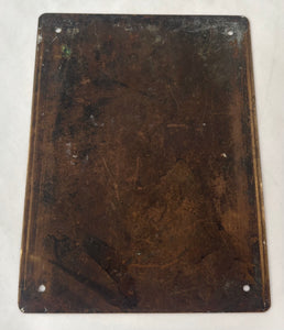 Field Marshal Sir John French, Commander Expeditionary Forces 1914, Brass Portrait Plaque, After Rex Osborne.