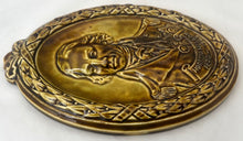 Vice Admiral Lord Horatio Nelson Ceramic Portrait Profile Plaque, circa 1905.