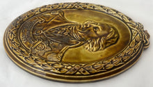 Vice Admiral Lord Horatio Nelson Ceramic Portrait Profile Plaque, circa 1905.