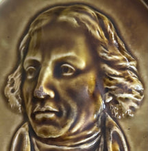 Vice Admiral Lord Horatio Nelson Ceramic Portrait Profile Plaque, circa 1905.
