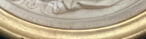 Art Union of London 'Fall of the Rebel Angels' Parian Ware Plaque. Robert Jefferson of Lambeth. Circa 1862.