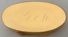 Louis XVI Gilt Metal Snuff Box, circa 1780 - 1790.