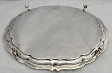 George V Silver Plated Presentation Salver for 7th Battalion The Duke of Wellington's Regiment.