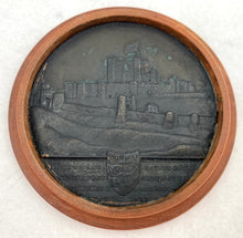 19th Century Wooden Medal Box: Duke of Wellington Lord Warden of the Cinque Ports.