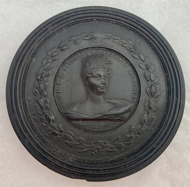 1817 Death of Princess Charlotte Augusta of Wales Medal Roundel. After Thomas Webb.