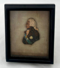 Vice Admiral Lord Horatio Nelson Early 19th Century Polychrome Wax Portrait Profile.