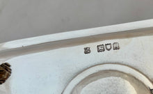 'Given by King Edward', Earls of Leicester, Holkham Hall, Silver Inkstand London 1909 D & J Wellby. 25.9 ozt.