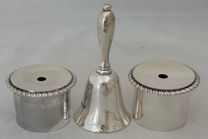 'Given by King Edward', Earls of Leicester, Holkham Hall, Silver Inkstand London 1909 D & J Wellby. 25.9 ozt.