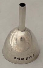 Victorian Silver Miniature Perfume Funnel. Chester 1897 Saunders & Shepherd.