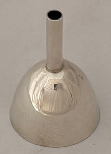 Victorian Silver Miniature Perfume Funnel. Chester 1897 Saunders & Shepherd.