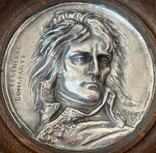 Le General Bonaparte Silvered Portrait Profile Roundel, After David D'Angers.