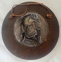 Le General Bonaparte Silvered Portrait Profile Roundel, After David D'Angers.