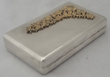 Elizabeth II Parcel Gilt Silver Box. London 1978 Stuart Devlin. 5.2 troy ounces.