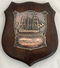 The Death of Vice-Admiral Horatio Nelson Centenary Plaque, Made with Copper from HMS Victory.