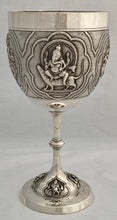 Captain A. P. Samuells, 32nd Punjab Pioneers Indian Colonial Silver Goblet. Orr & Sons of Madras, circa 1880. 12.2 troy ounces.