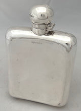 Lieutenant-Colonel Walter Dickens Daunt, Central India Horse, British Indian Army, Silver Hip Flask. 6.7 troy ounces.