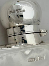 Lieutenant-Colonel Walter Dickens Daunt, Central India Horse, British Indian Army, Silver Hip Flask. 6.7 troy ounces.
