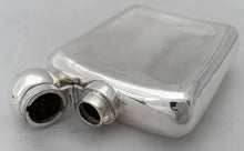 Lieutenant-Colonel Walter Dickens Daunt, Central India Horse, British Indian Army, Silver Hip Flask. 6.7 troy ounces.